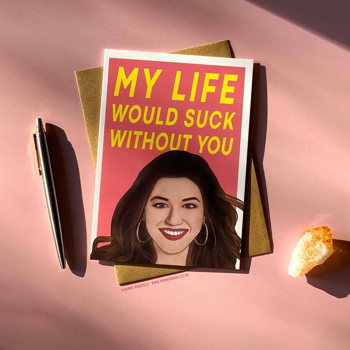 Bonne Nouvelle - Wholesale Liefdeskaartje - Kelly Clarkson-kaart1