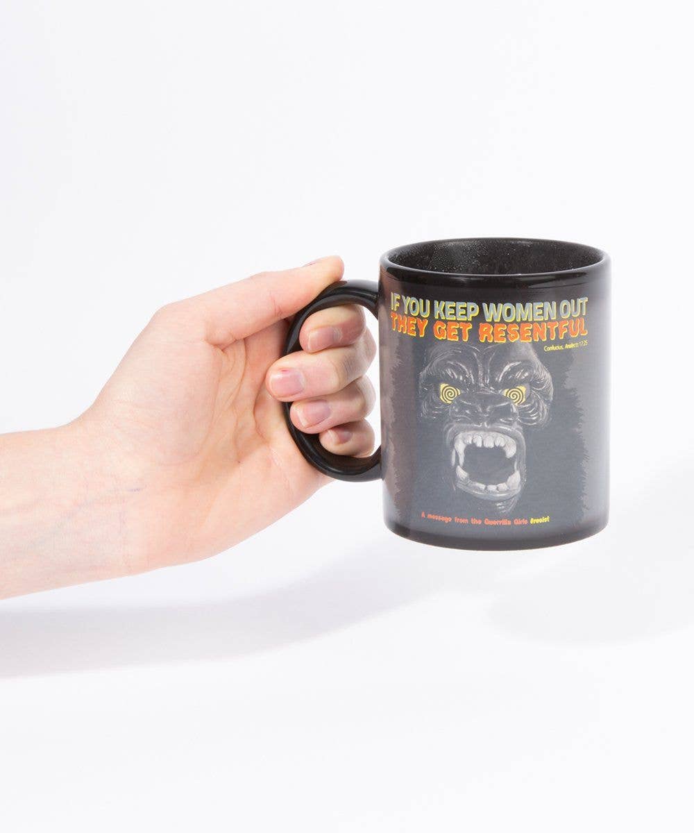 Third Drawer Down USA - Wholesale Coffee Mug - Gorilla Magic Mug x Guerrilla Girls