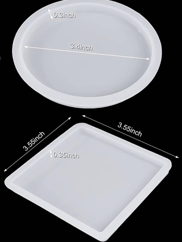 Round silicone mold for wholesale by Carli D Collective