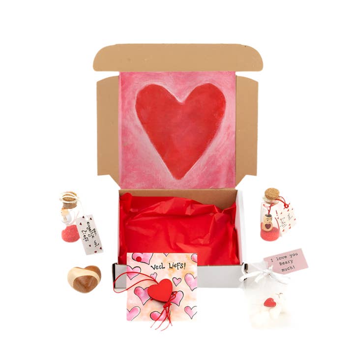 Paquete de regalo de buzón de amor para venta al por mayor de Sidedish Cards