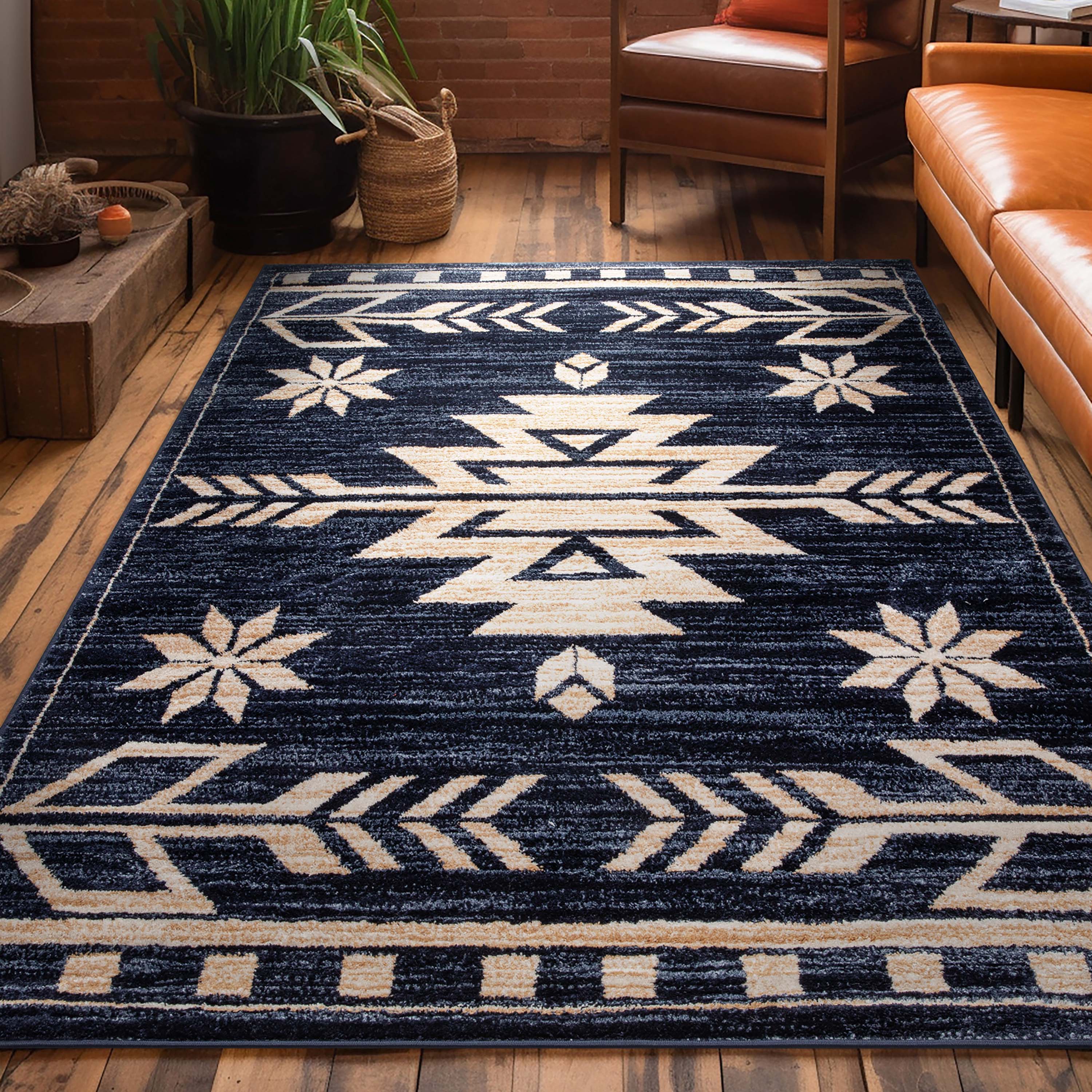 Well Woven - Wholesale Area Rug - Canton Southwestern Tribal Bohemian Blue Rug6