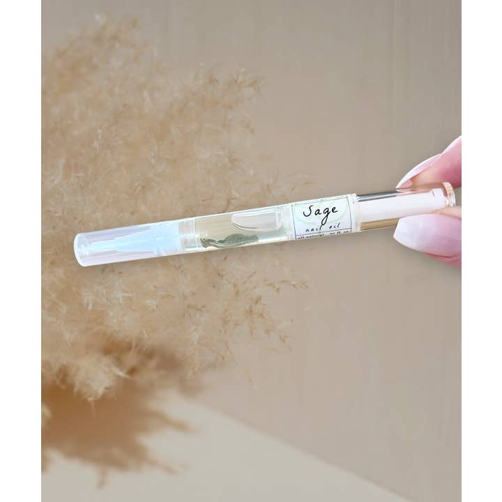 Greenmade goods - Wholesale Cuticle Oil - Sage Cuticle Oil Nail Pen2