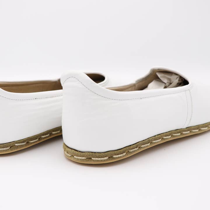 Gizze - Wholesale Slip On Sneakers - Women's - Classic Leather - White3