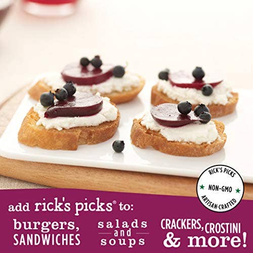 Rick's Picks - Vente Légumes marinés - Phat Beets - Lot de 6 bocaux5