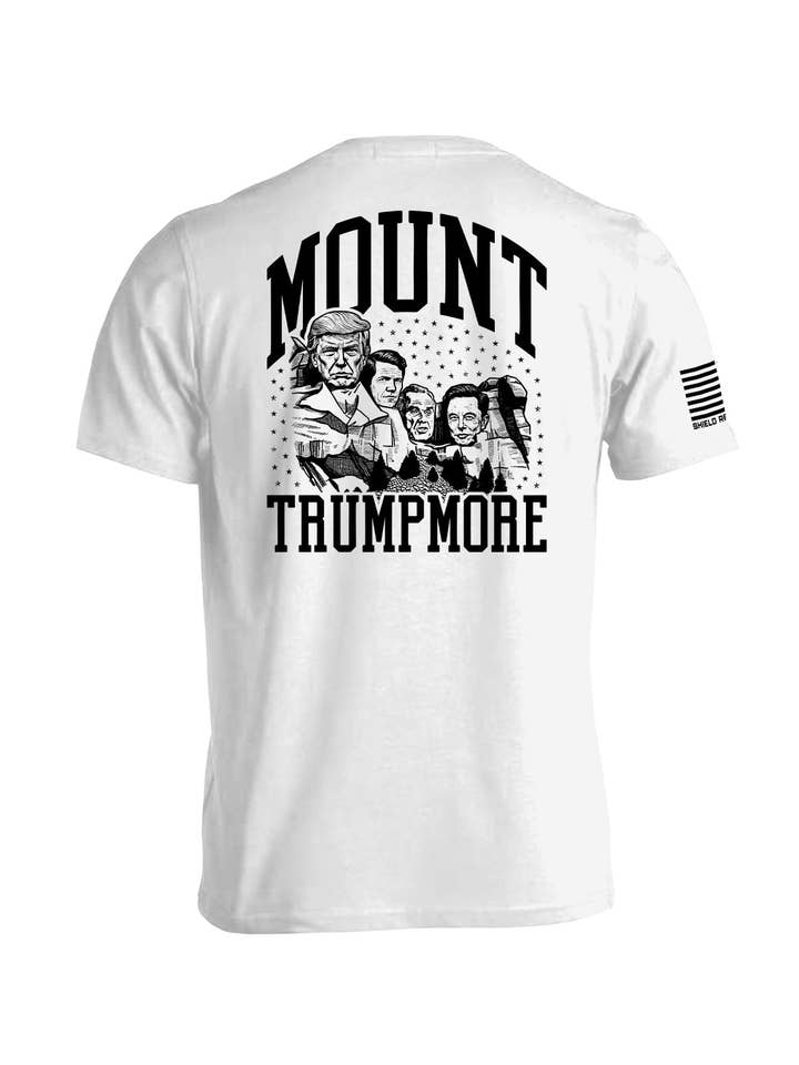 Shield Republic - Wholesale Screen Printed T-Shirt - Men's - Mount Trumpmore2