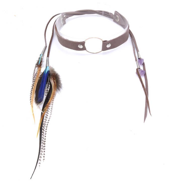 Laihik Choker Necklace pour la vente par Ruby Feathers France