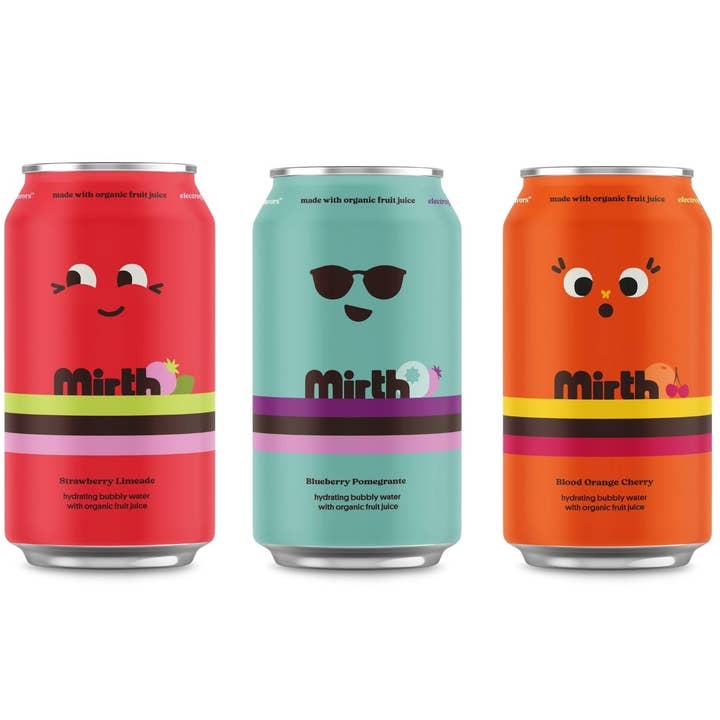 Mirth Sampler for wholesale by Mirth Sparkling Juice