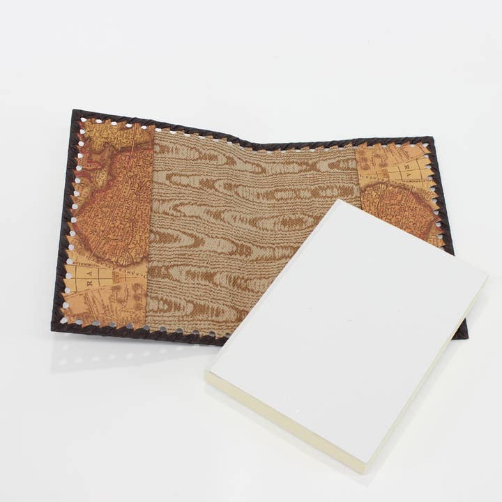 San Lorenzo Design - Wholesale Notebook - Stamped Leather Notebooks, Refillable Lined Pages, Italian