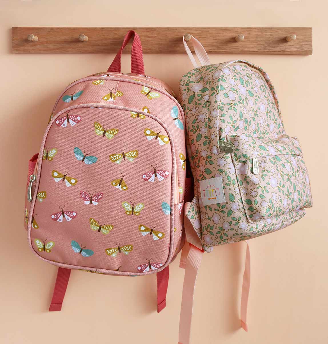A Little Lovely Company - Wholesale Backpack - Kids - Kids backpack insulated front compartment: Butterflies5