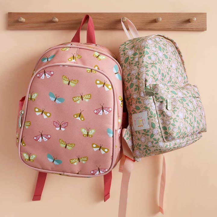 A Little Lovely Company - Wholesale Backpack - Kids - Kids backpack insulated front compartment: Butterflies5