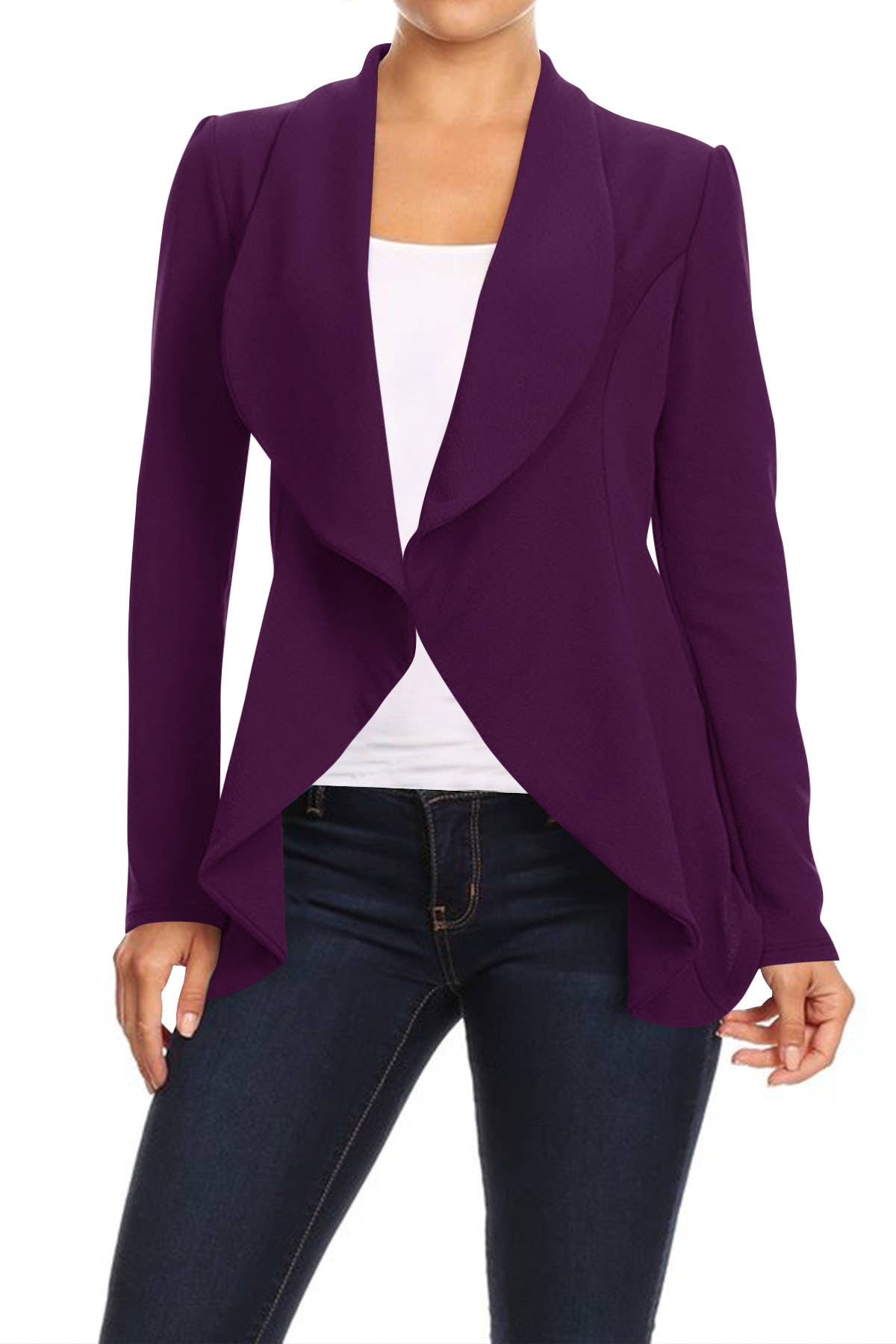 MOA COLLECTION - Wholesale Blazer - Women's - Women's Casual Office Work Basic Blazer Jacket S-3XL64