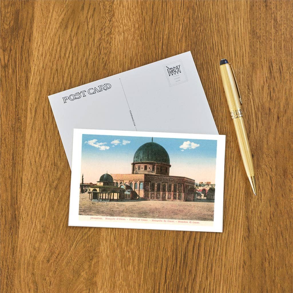 Found Image Press - Wholesale Postcard - Postcard WT-40 Mosque of Omar, Jerusalem, Israel1