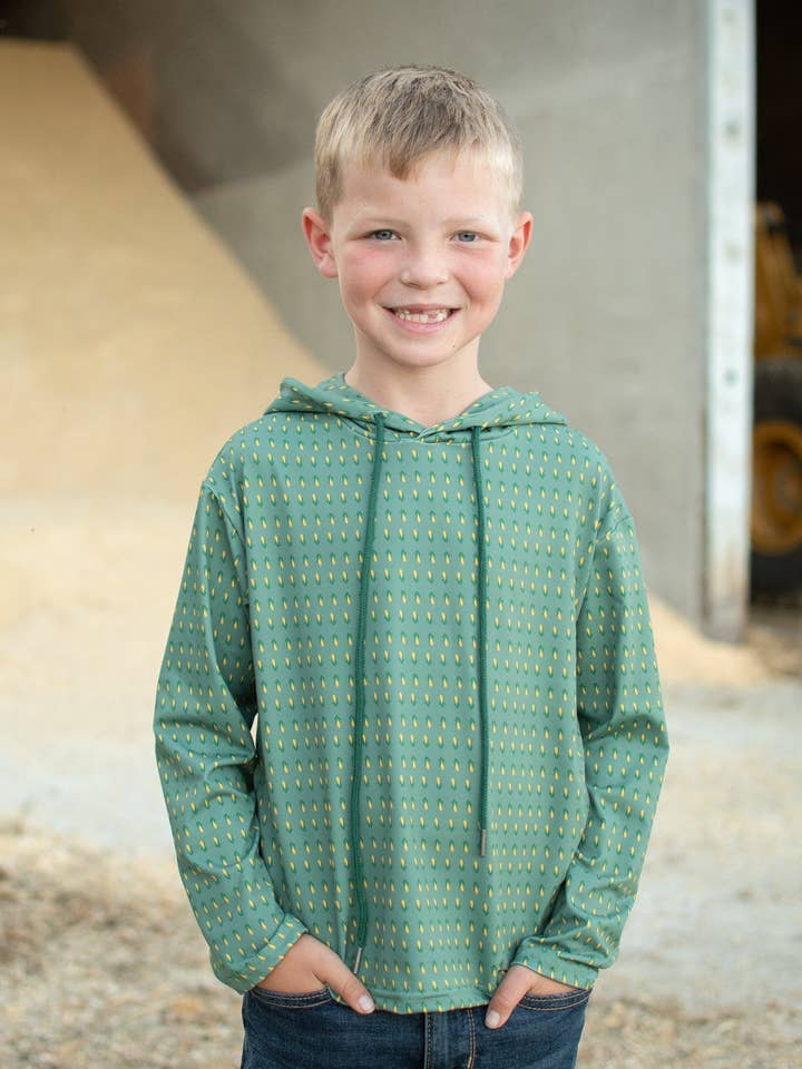 American Farm Company - Wholesale Hoodie - Kids - Retro Corn Toddler/Youth Performance Hoodie8