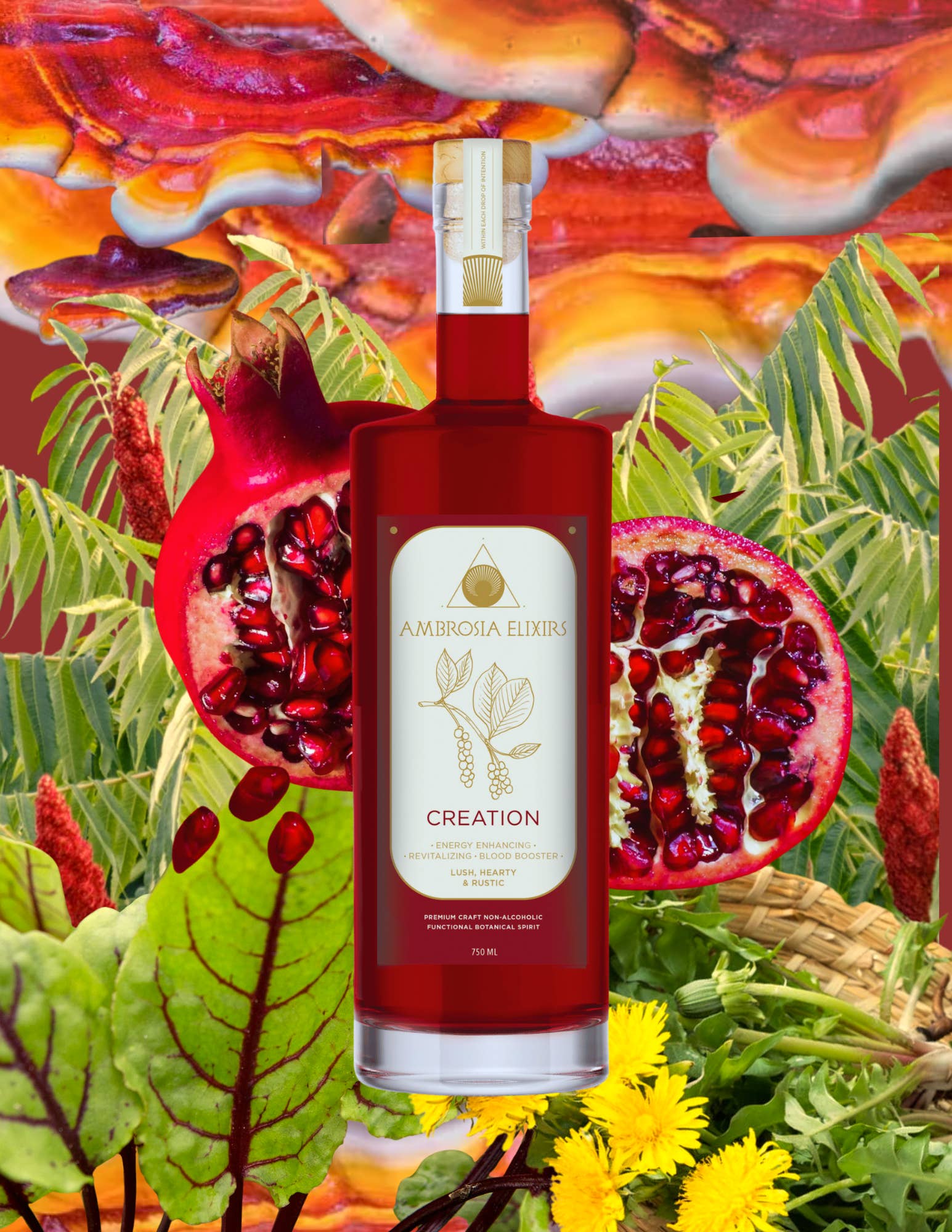 Ambrosia Elixirs - Wholesale Elixir - Creation Bottle - 750 ml