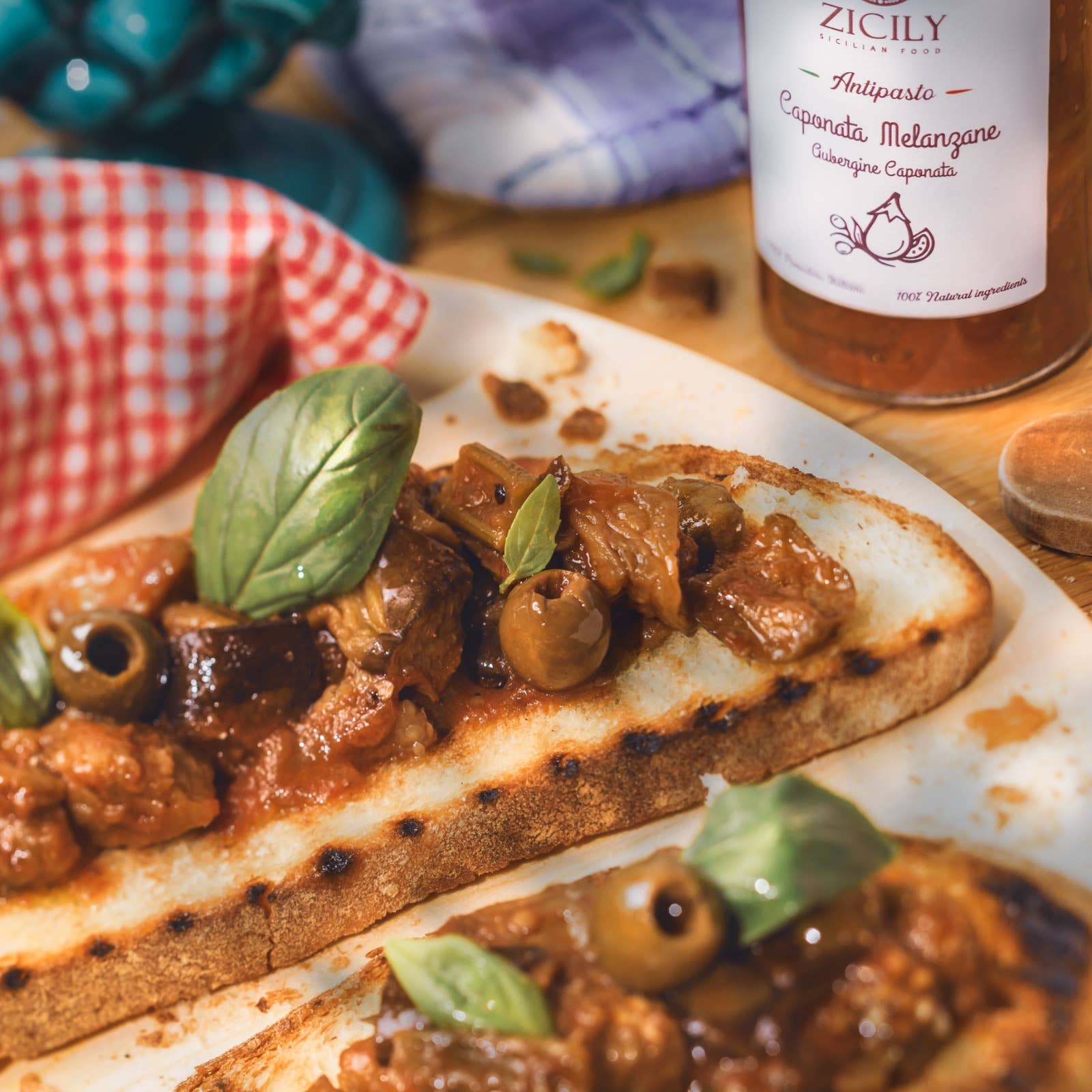 Zicily - Sicilian Food - Wholesale Pickled Vegetables - Aubergine Caponata3