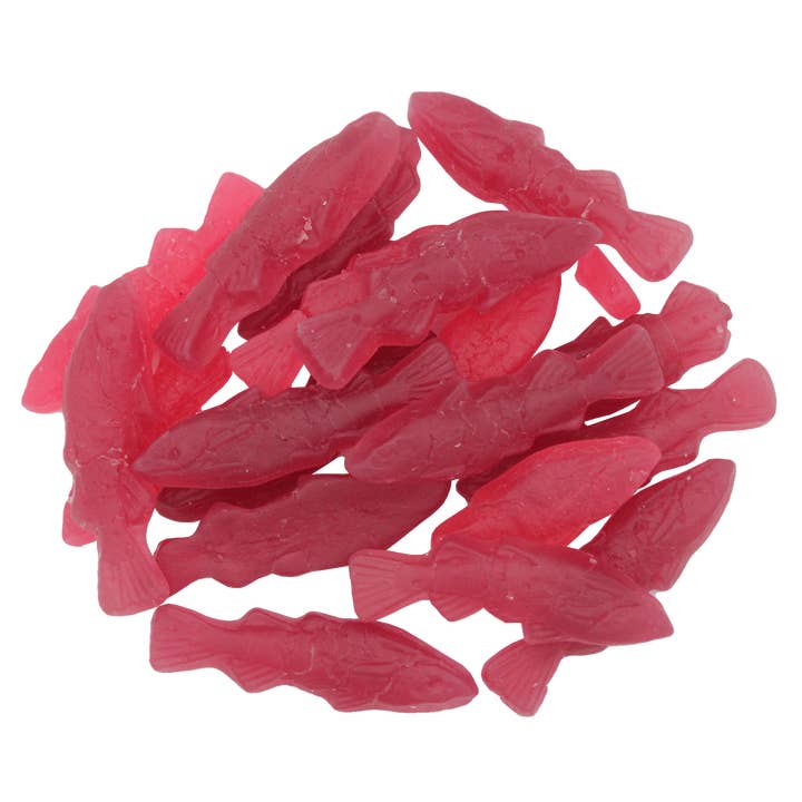 M5 Corporation - Vente Bonbons gélifiés - Poisson suédois à la framboise et au cassis - 4,2 oz (120 g)1