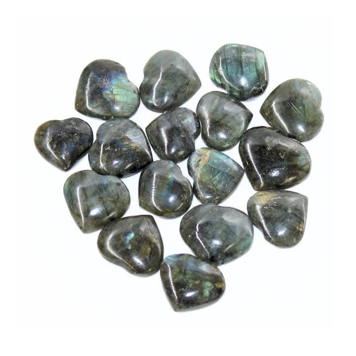 Crystal Heart - Labradorite for wholesale by Earths Elements Wholesale