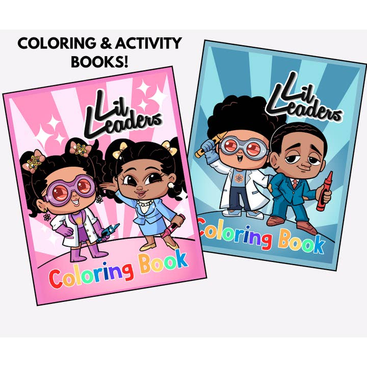 Lil Leaders - Wholesale Coloring Book - Kids & Baby - Lil Leaders® Coloring & Activity Book