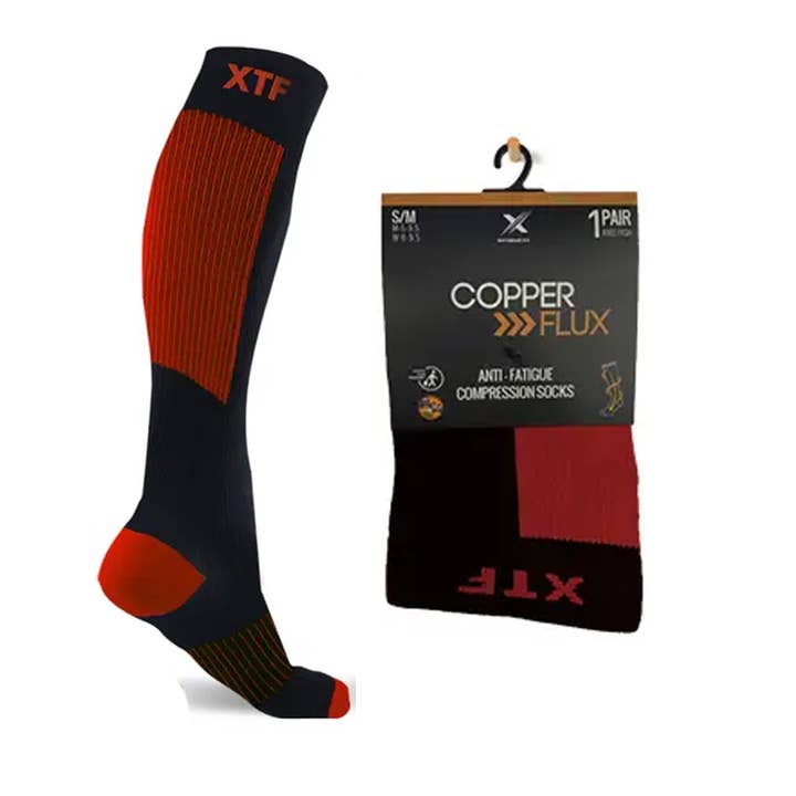 SOCKEN MIT KUPFERANTEIL - ROT für den Großhandel von The American Gift Company (TAGCO)