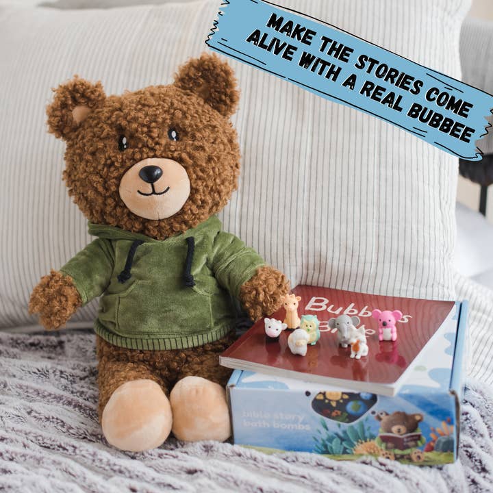 Bubbee the Bear - Stuffed Animal for wholesale by Bibbelbubs