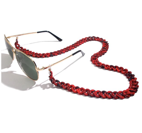 Reddish White Eyeglass Chain - Oversized for wholesale on Faire1