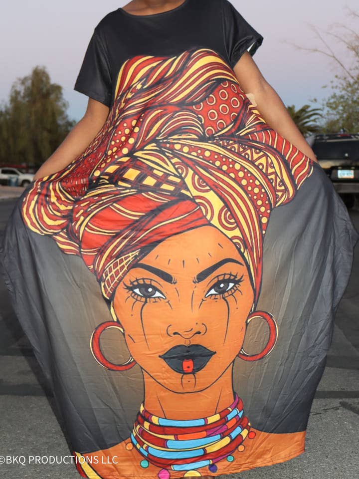 BlackGirl Magic Kimono for wholesale by QueenShit Cosmetics