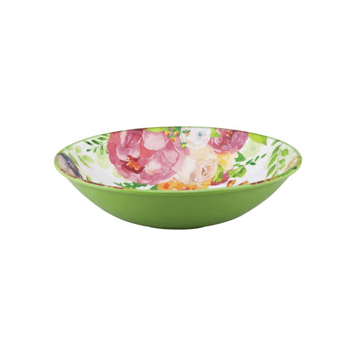 Supreme Housewares - Vente Bol - Bol de 8 po en mélamine Rose Garden
