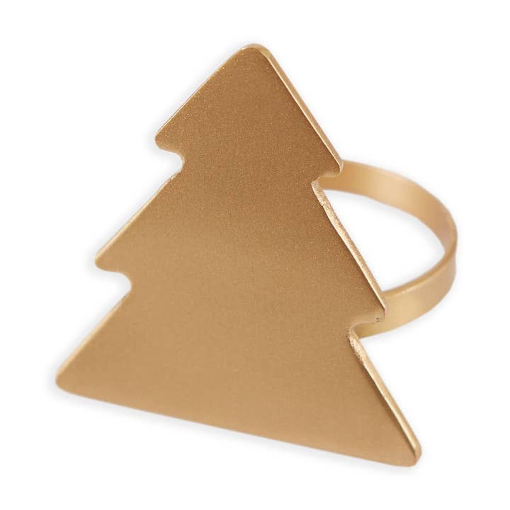 Gold Tree Napkin Ring for wholesale by Design Imports