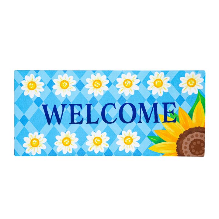 Bless Our Home Sunflowers Sassafras Switch Mat for wholesale by Evergreen Enterprises