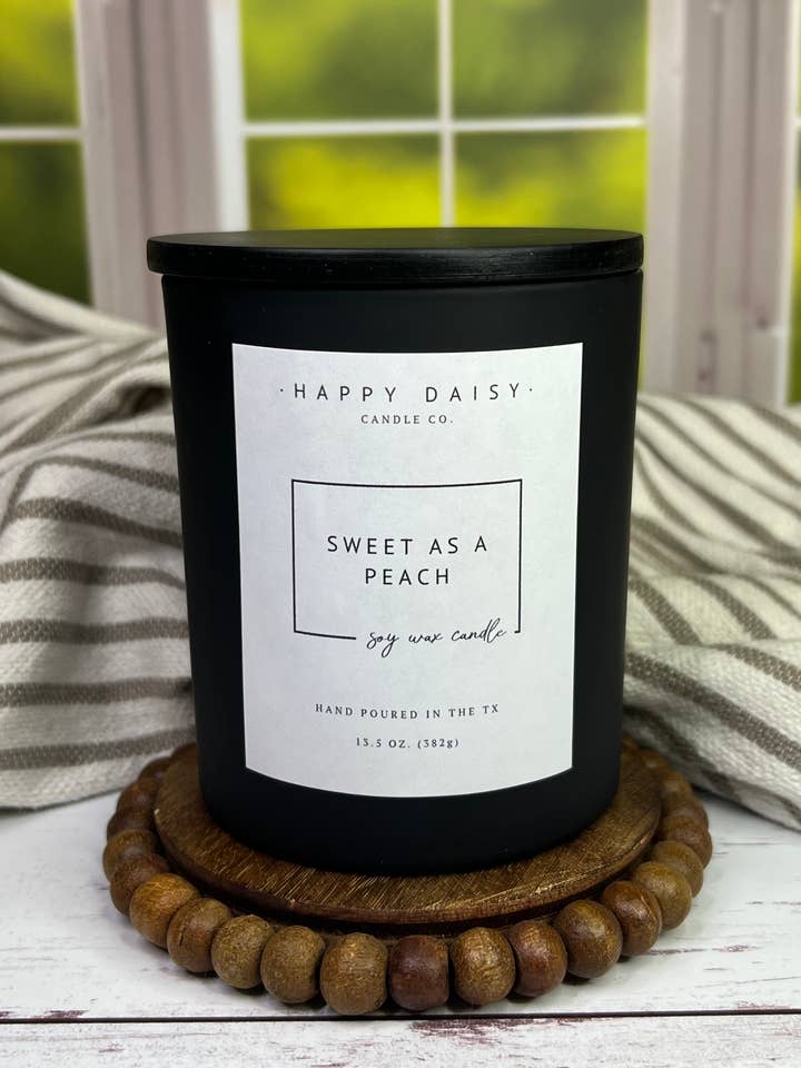 Sweet As A Peach for wholesale by Happy Daisy Candle Co.