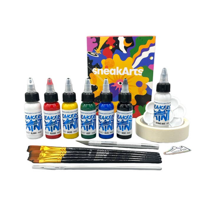 SneakArts - Wholesale DIY Craft Kit - Custom Leather and Textile Kit