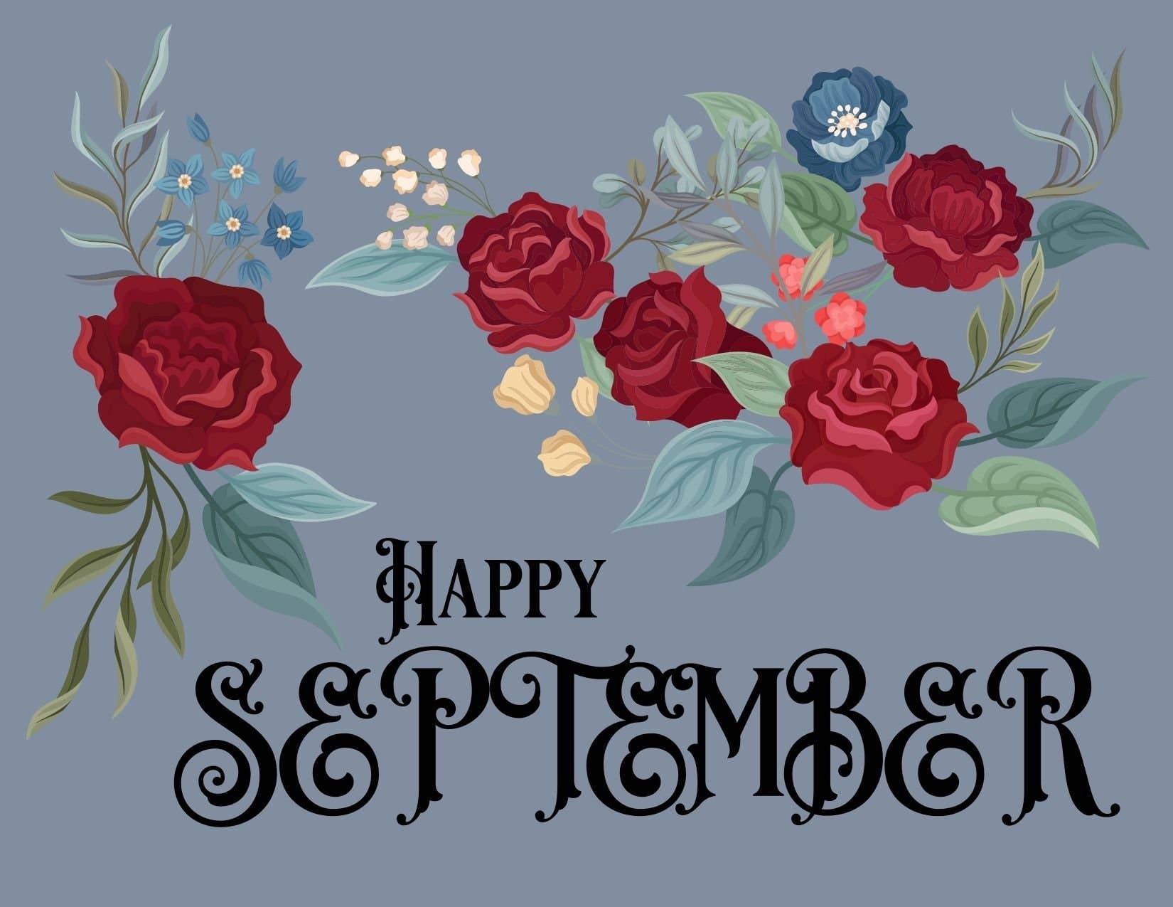 Piles of Postcards - Vendita all'ingrosso Cartoline - Cartolina da collezione a tema fiori di settembre e autunno0