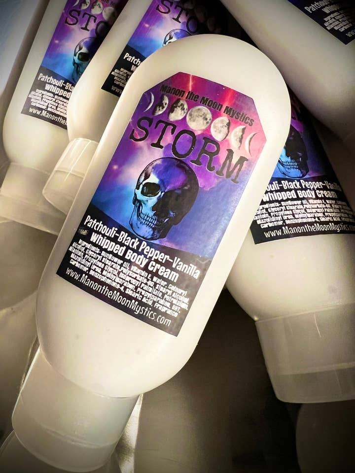 Storm Whipped Body Cream for wholesale by Man on the Moon Mystics