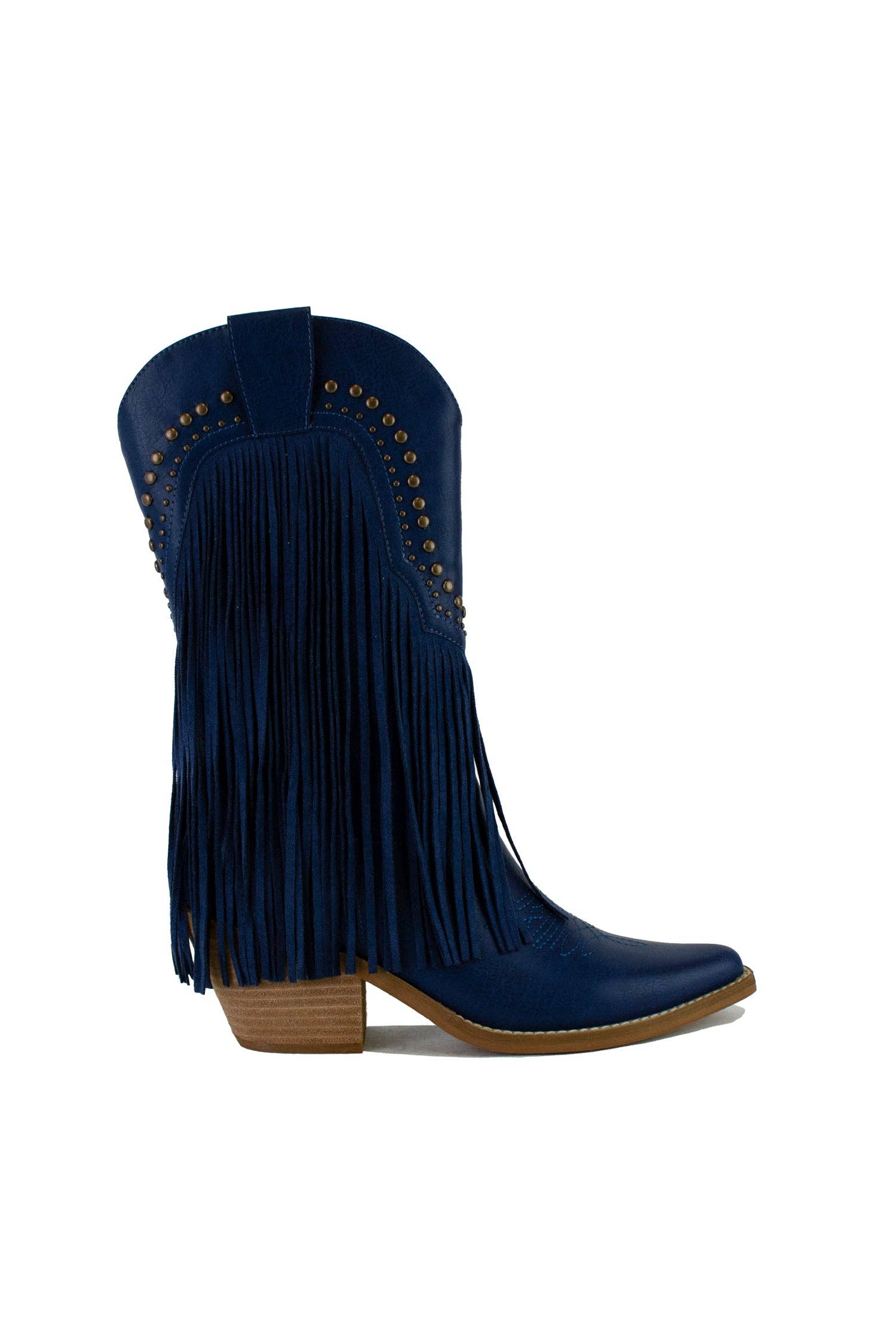 BEAST FASHION - Wholesale Cowboy Boots - Women's - ADELA-38 Fringe Western Boots8