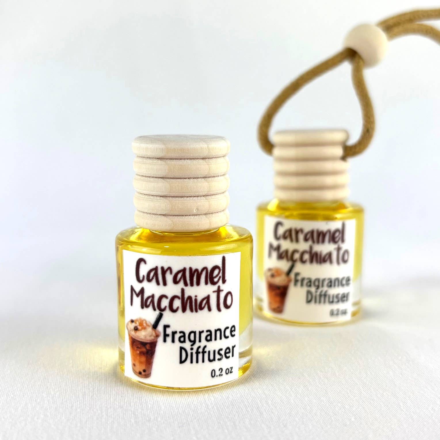 Ani’s Market LLC - Wholesale Car Freshener - Unisex - Caramel Macchiato Car Air Freshener Fragrance Diffuser1