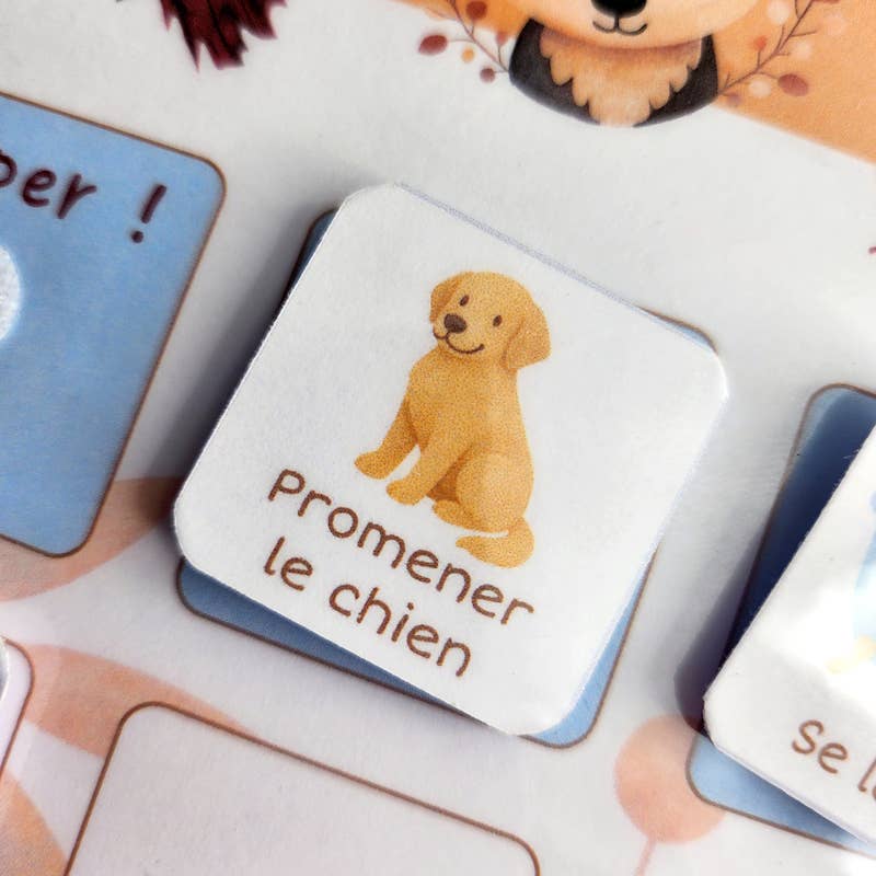 ColorFall Editions - Wholesale Learning Cards - Kids & Baby - Morning & Evening Routine Chart for Children - Autumn9