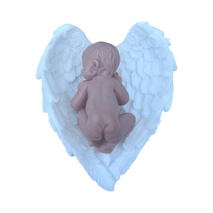 Plunk Soap and Candle Company - Wholesale Party Favor - 10 Angel Wing and Newborn Baby Soap Favors for a boy2