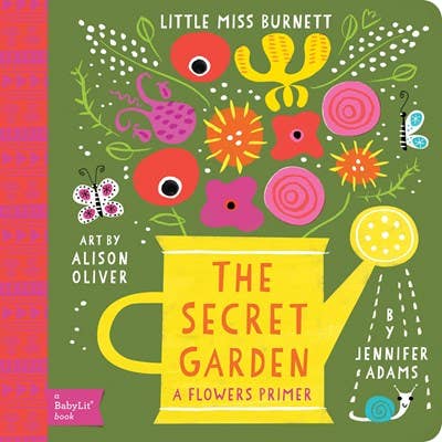 Gibbs Smith - Wholesale Baby & Toddler Book (0-2) - Secret Garden: A BabyLit Flowers Primer