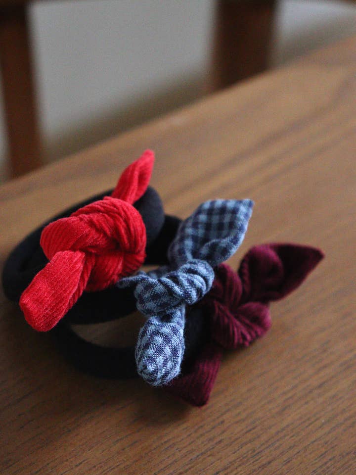 Heidi Girl Seersucker Blue Trio for wholesale by Maho