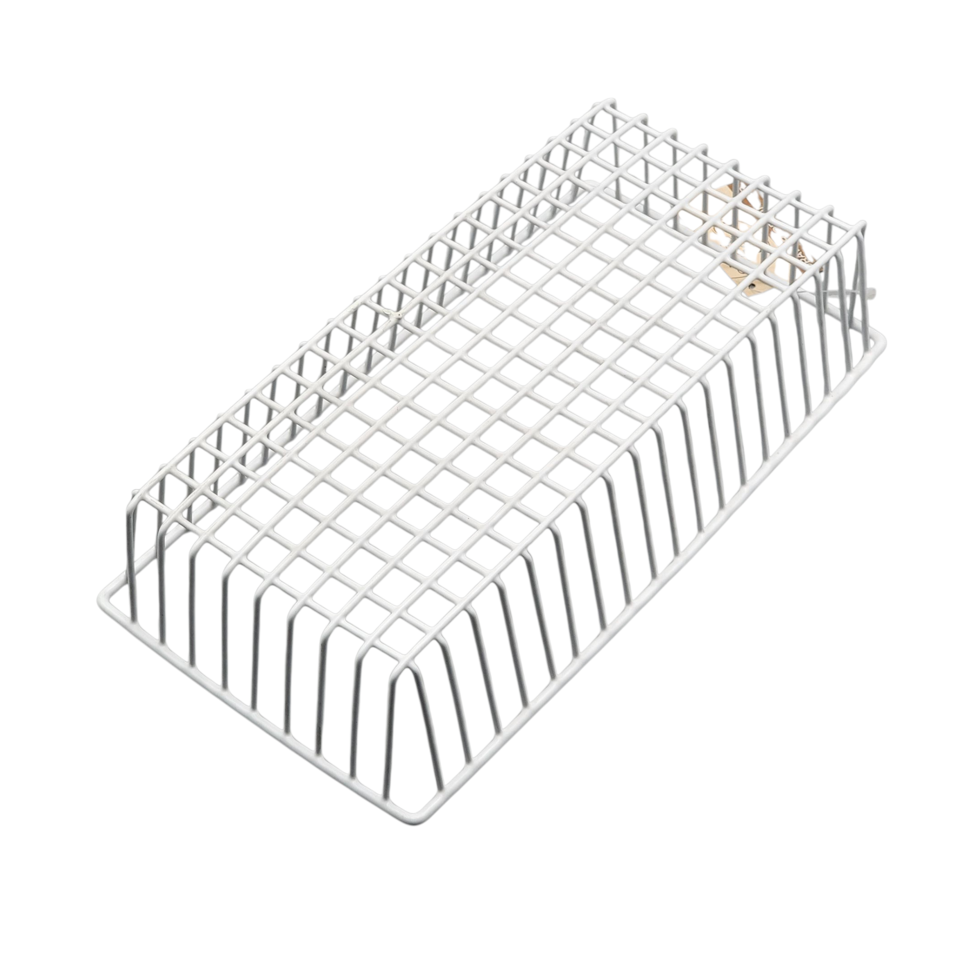 Crover - Wholesale Basket - Rectangular Wire Storage Basket White1