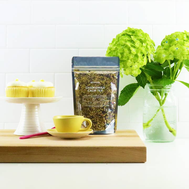 Bespoke Provisions - Wholesale Loose Tea - Chamomile Calm Tea - Organic Premium Loose Leaf - 3.5oz2