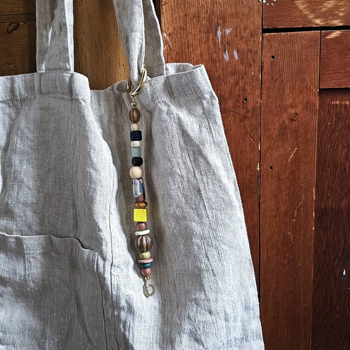 Little Found Bag Charm No. 112 for wholesale by Hey Darling Collective