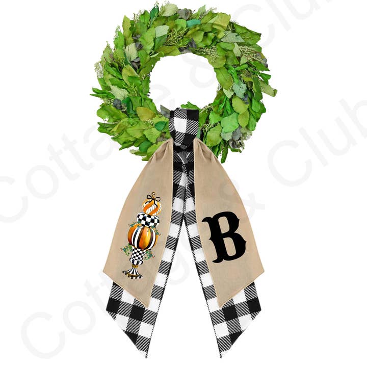 Sangle de couronne inspirée de McKenzie Childs pour la vente par Cottage & Club