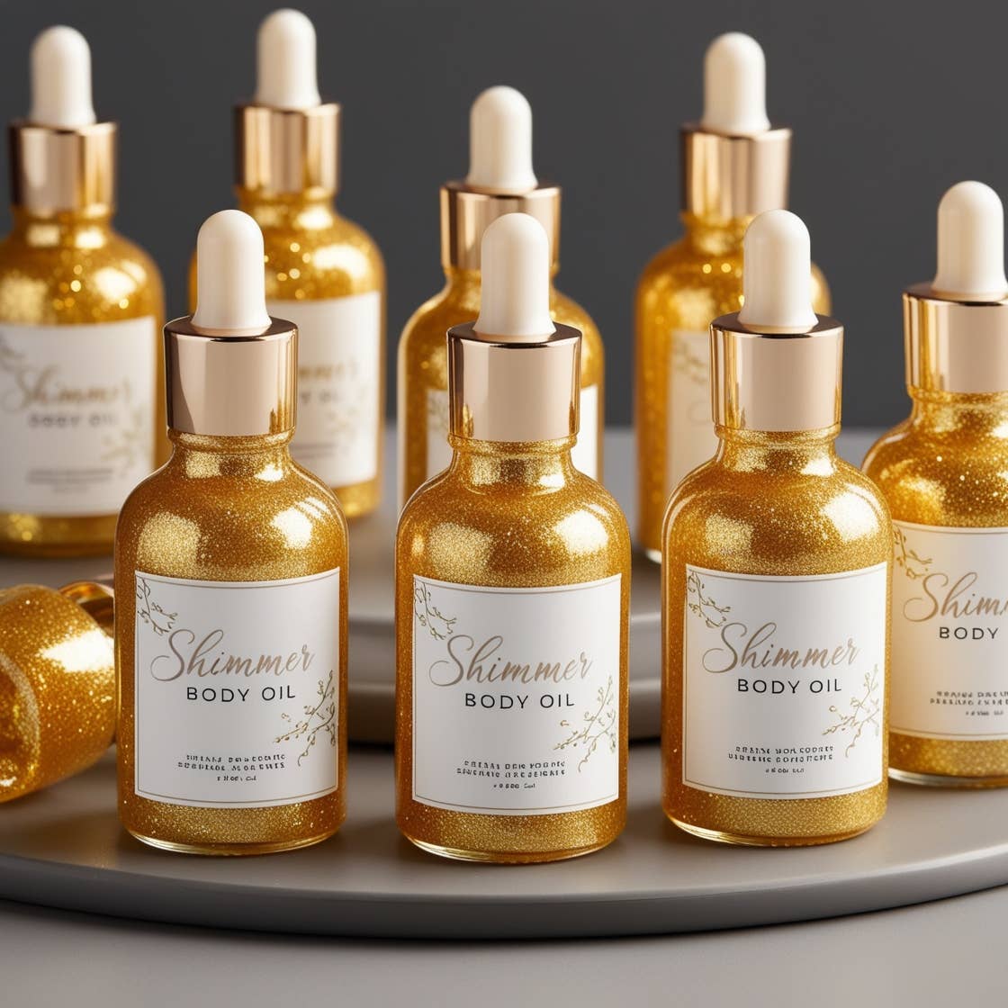 Beautique Goals – wholesale Bath/body oil – GLO Up Shimmer Body Oil6