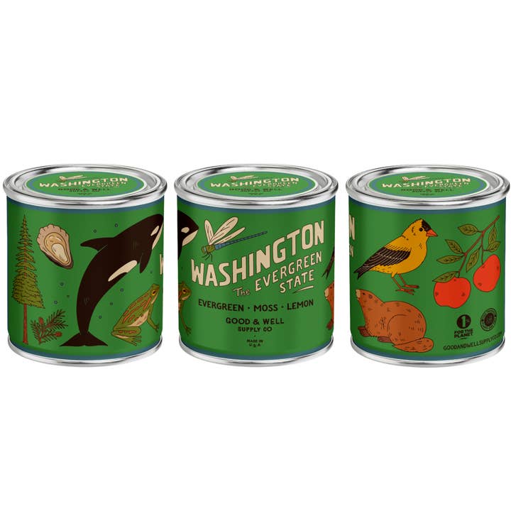 Good & Well Supply Co. - Wholesale Jar/Filled Candle - Washington State Soy Candle