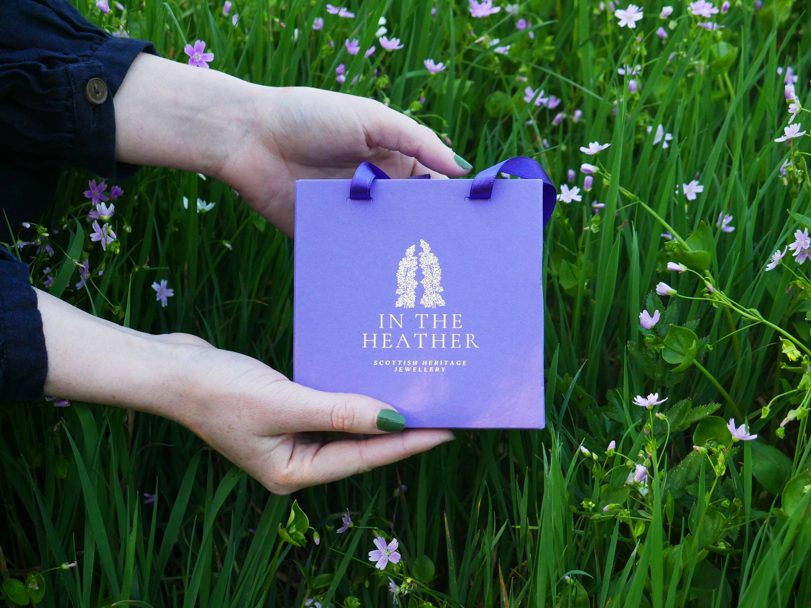 In The Heather - Wholesale Pendant/Charm Necklace - Scottish bumble bee necklace in sterling silver11