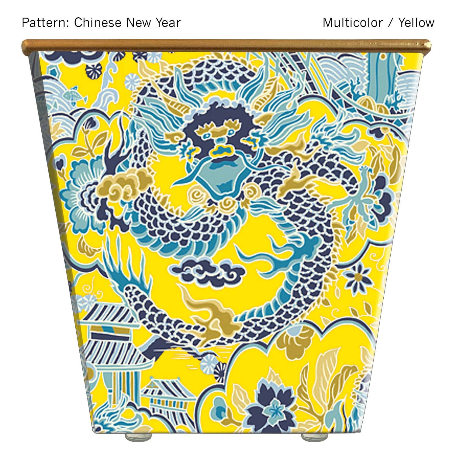 Hedge Farm Candles and Containers – wholesale Jar/filled candle – Chinese New Year (Two tone) Cachepot Candle9