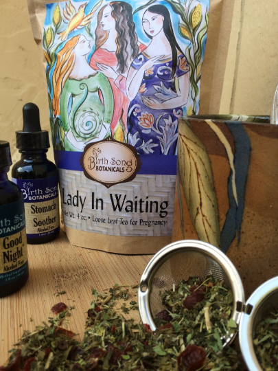 Birth Song Botanicals Co. - Wholesale Nursing Tea - Maternity - All Natural Herbal Pregnancy Gift Set5