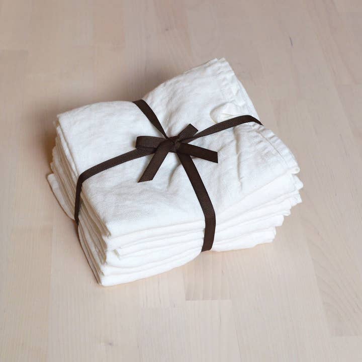 Rough Linen - Wholesale Tea Towel - Orkney Linen Set of Seven Tea Towels