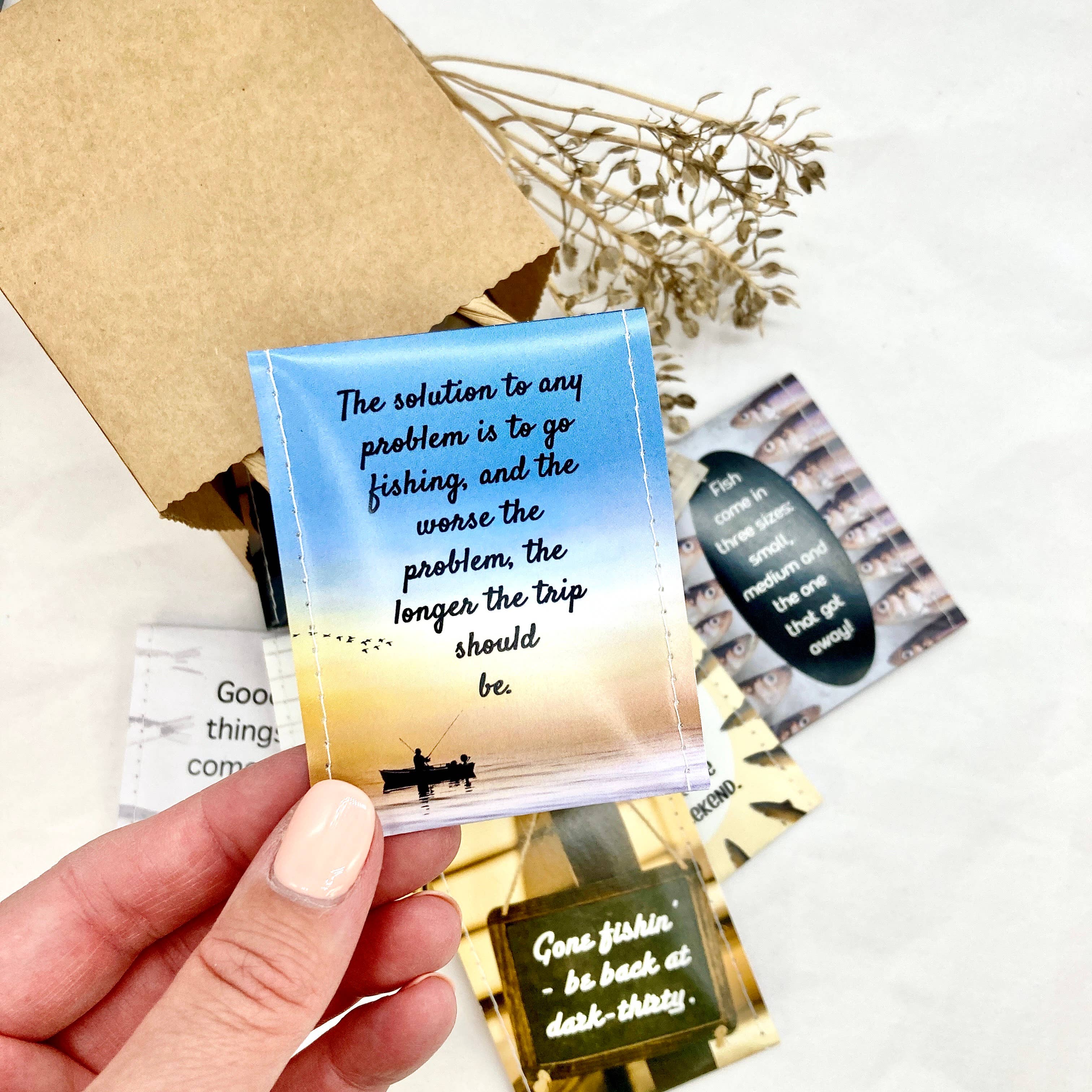 Victoria Mae Designs – wholesale Tea bags – Fishing Tea Giftset5